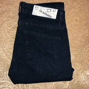 Size 25 Blank NYC super dark navy/black jeans